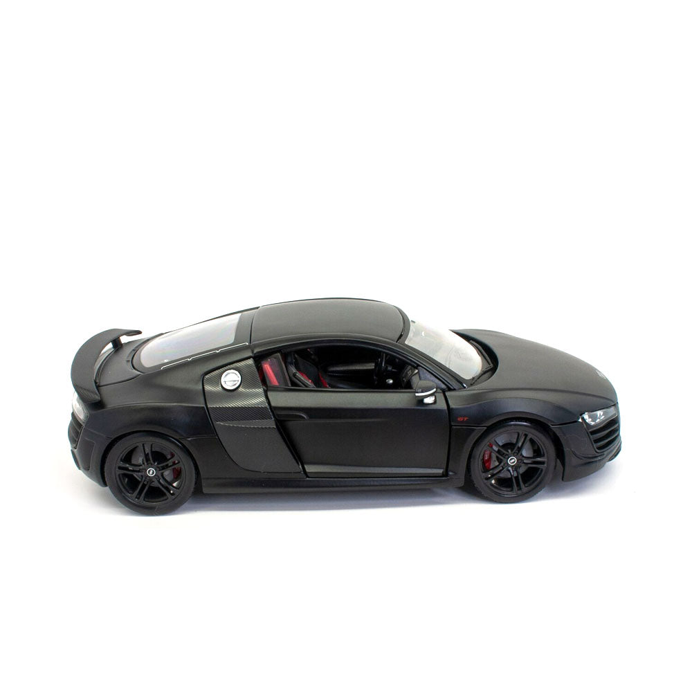Maisto Licensed 1:18 Scale Audi R-8 GT Mat Diecast Model Car Black 