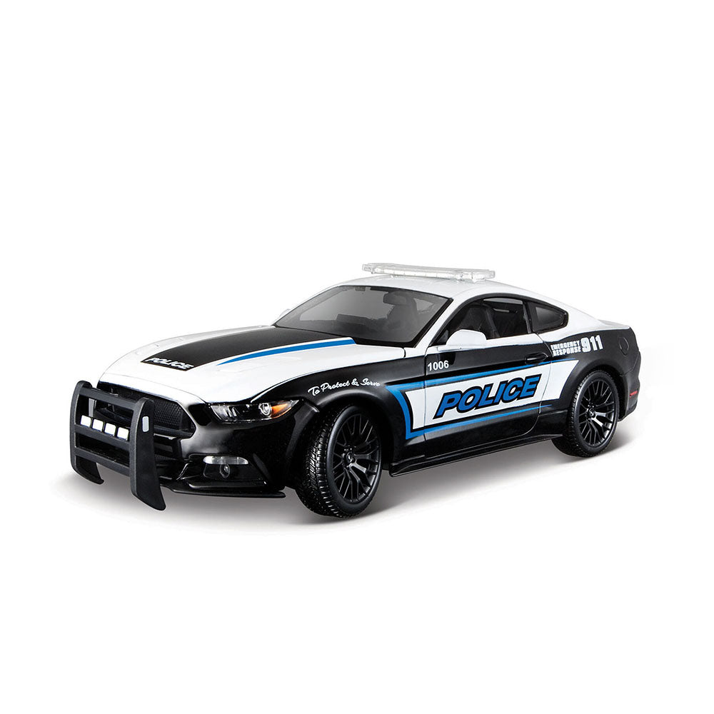 Maisto Licensed 1:18 Scale Special Edition 2015 Ford Mustang GT Police Car Diecast Model