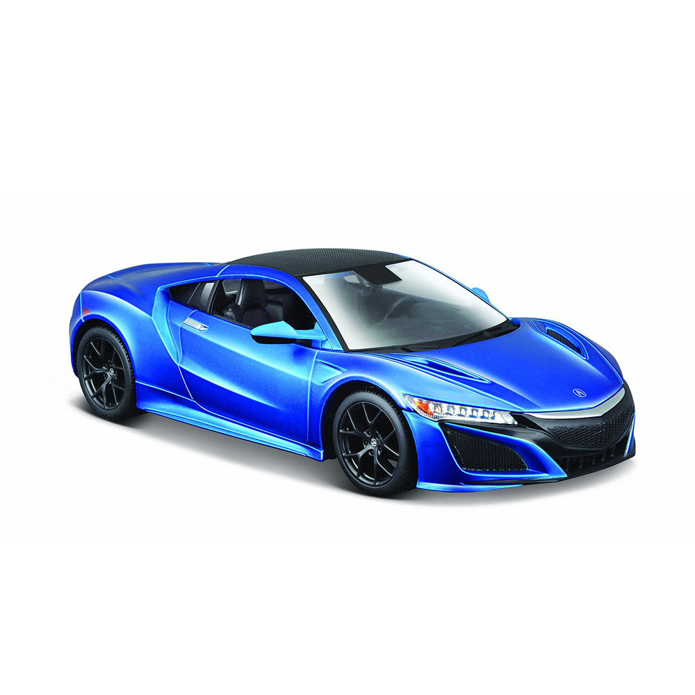 Maisto Licensed 1:24 Scale 2018 Accura Honda NSX Coupe Diecast Toy Car Blue