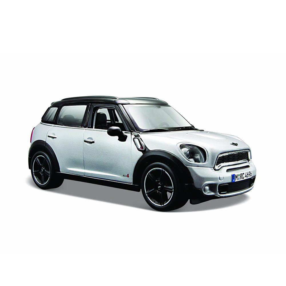 Maisto Licensed 1:24 Scale Mini Countryman Diecast Model Toy Car White