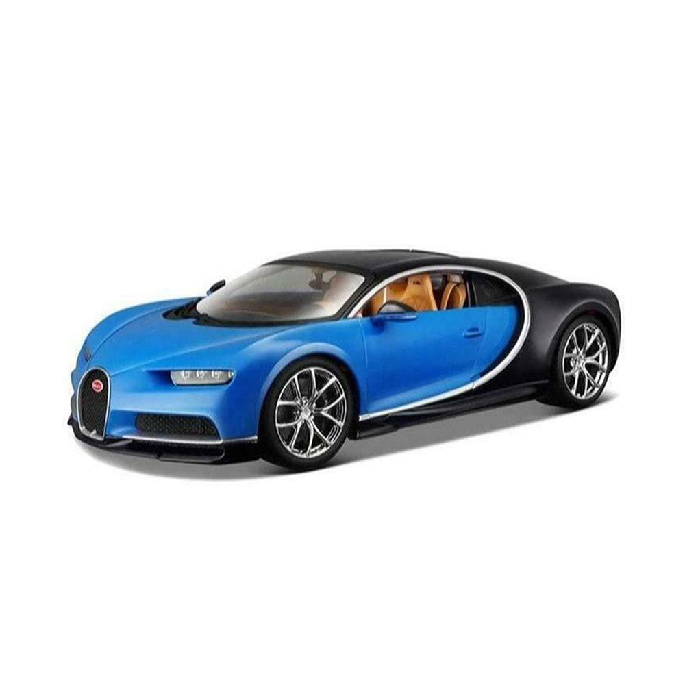 Maisto Licensed 1:24 Scale 2017 Bugatti Chiron Coupe Blue Diecast Model Car