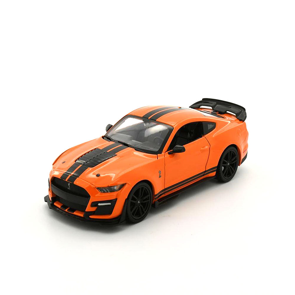 Maisto Licensed 1:24 Scale 2020 Ford Mustang Shelby GT-500 Orange Diecast Model