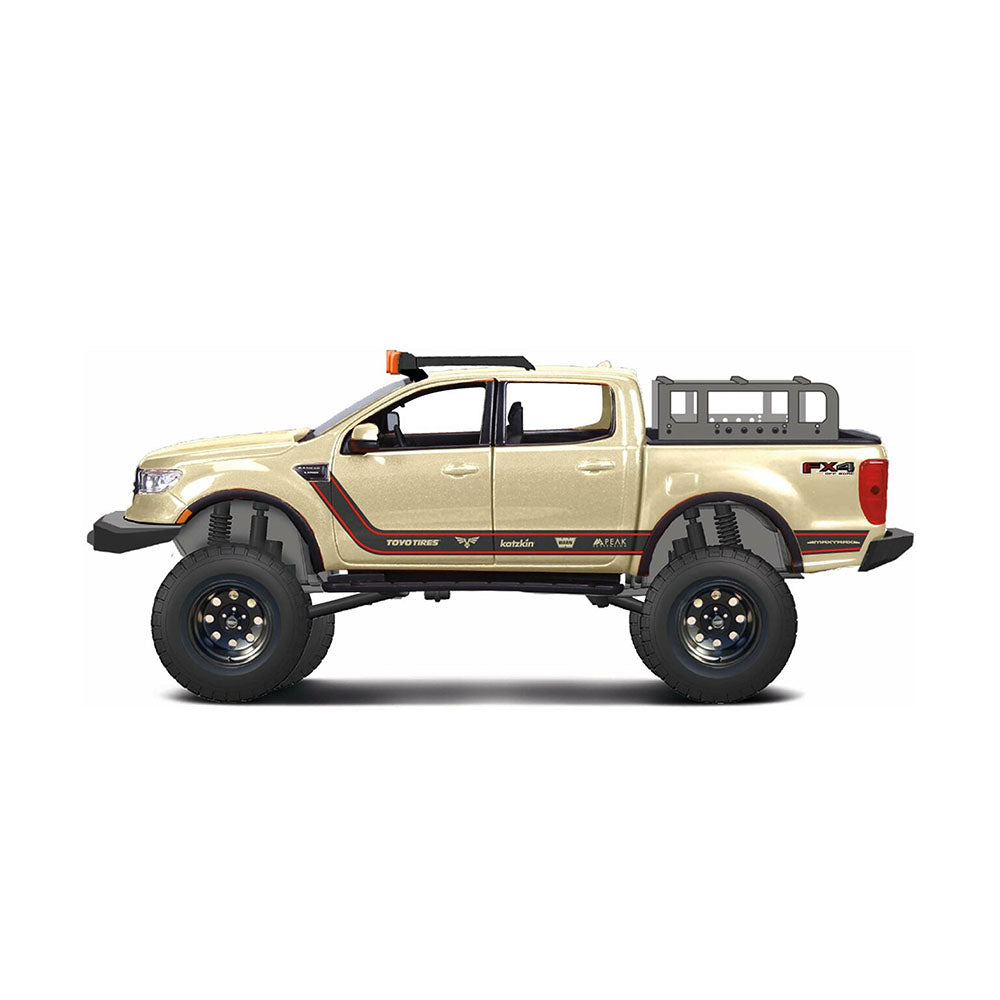 Maisto Licensed 1:24 Scale Design Off Road Ford Ranger 2019 Diecast Model Car Beige