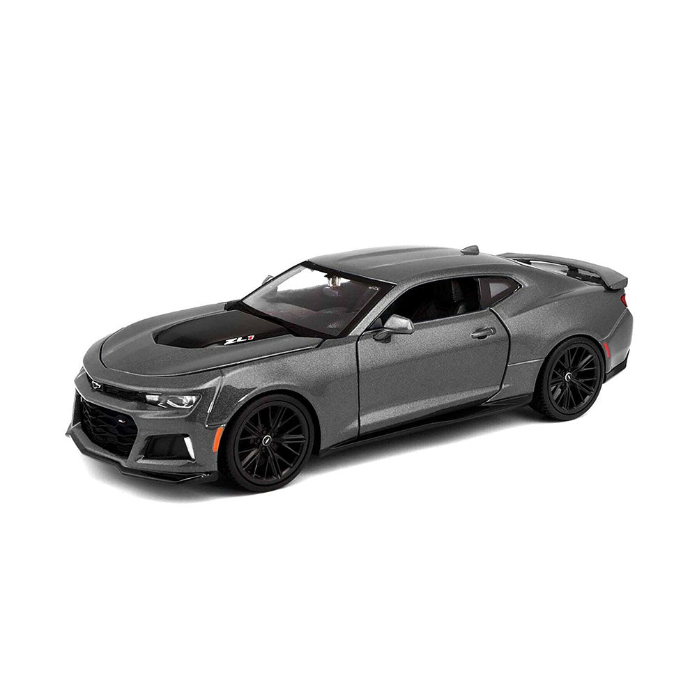 Maisto Licensed 1:24 Scale Assembly Line Kits 2017 Chevrolet Camaro ZL-1 Grey
