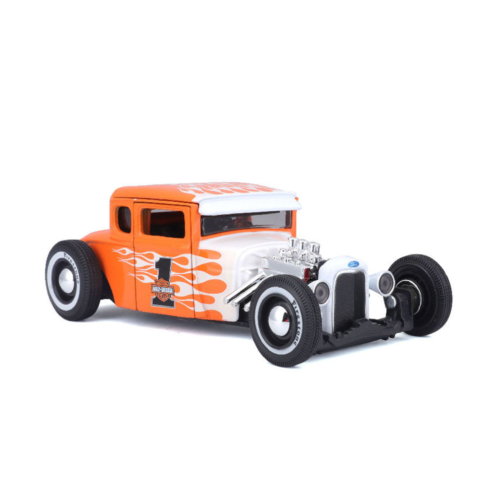 Maisto Licensed 1:24 Scale Harley Davidson Ford 1929 Ford Model A Diecast Model Car
