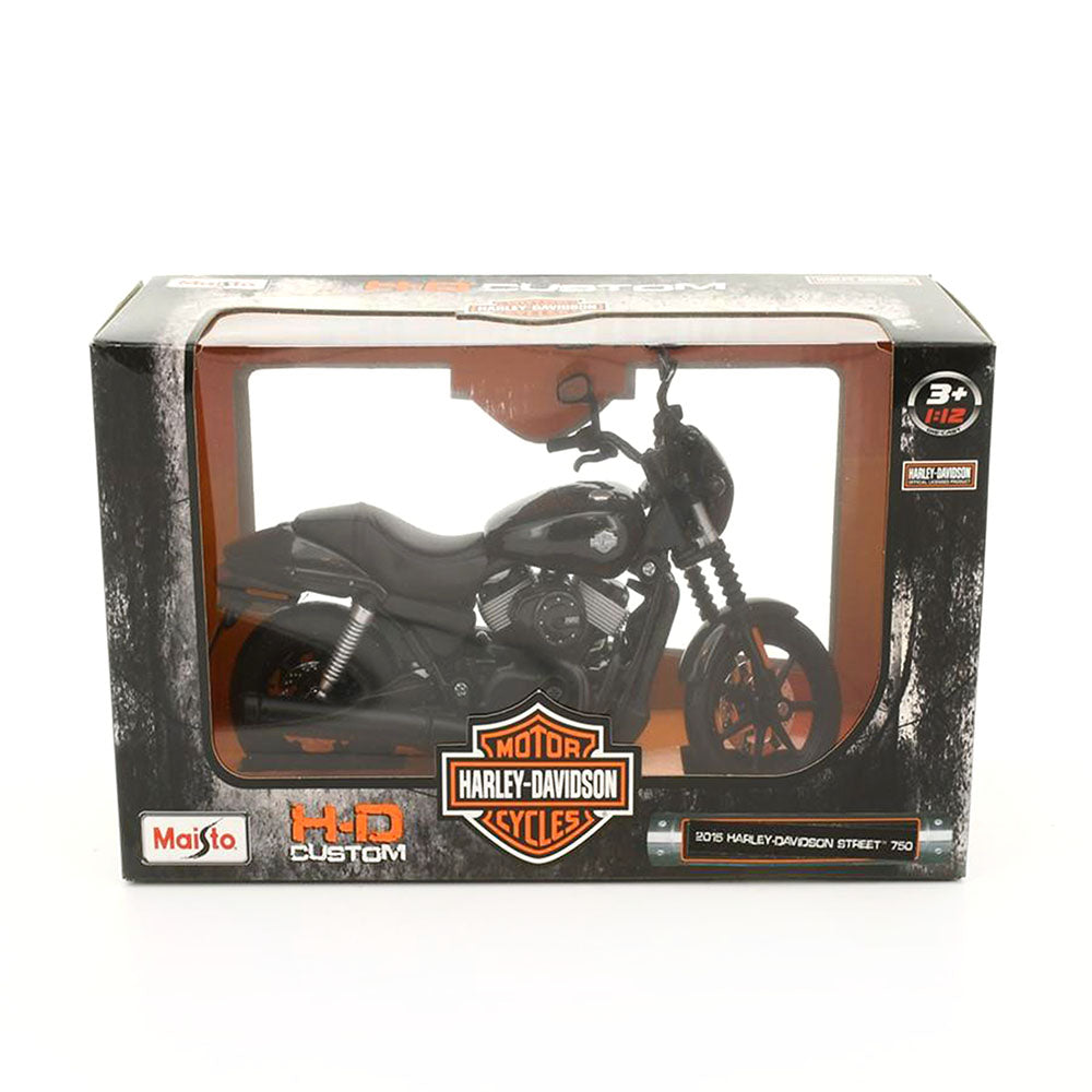 Maisto Licensed 1:12 Scale Harley Davidson Motorcycles Street 750 2015 Diecast Model Toy
