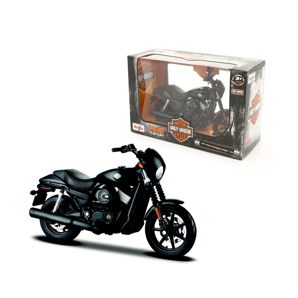 Maisto Licensed 1:12 Scale Harley Davidson Motorcycles Street 750 2015 Diecast Model Toy