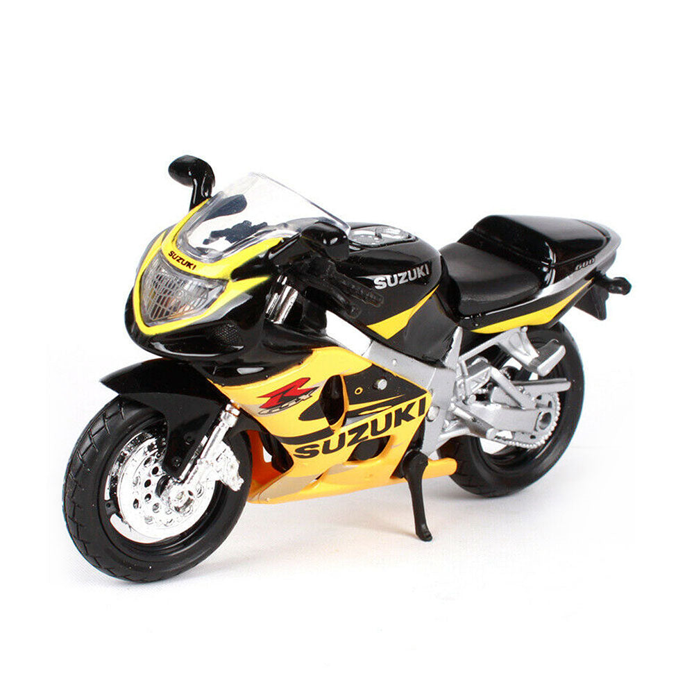 Maisto Licensed 1:18 Scale Highly Detail Motorbike Suzuki GSX-R 600 Road Bike Model Collection
