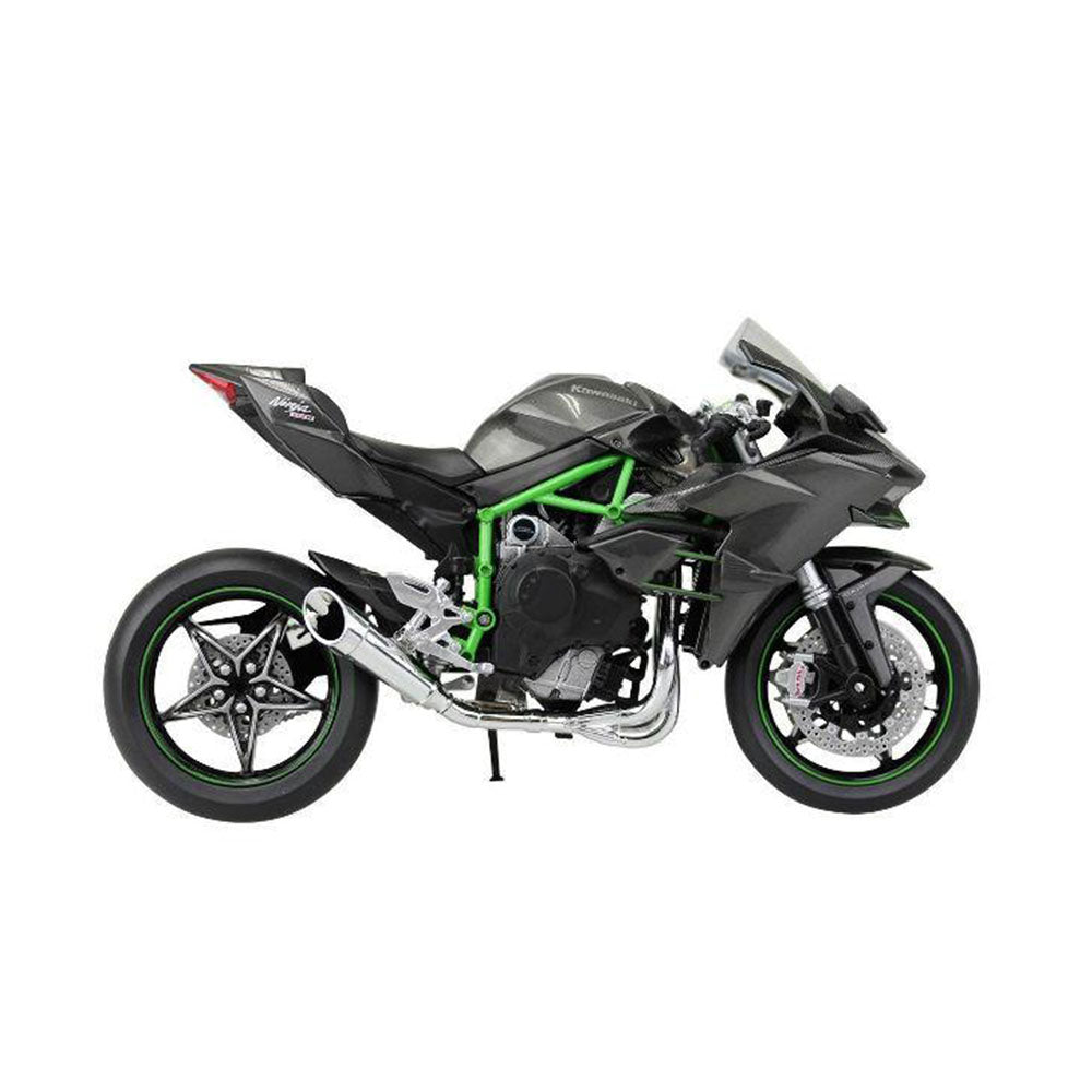 Maisto Licensed 1:18 Scale Kawasaki Ninja HR2 2 Wheelers Motorbike Replica Model Toy Collection