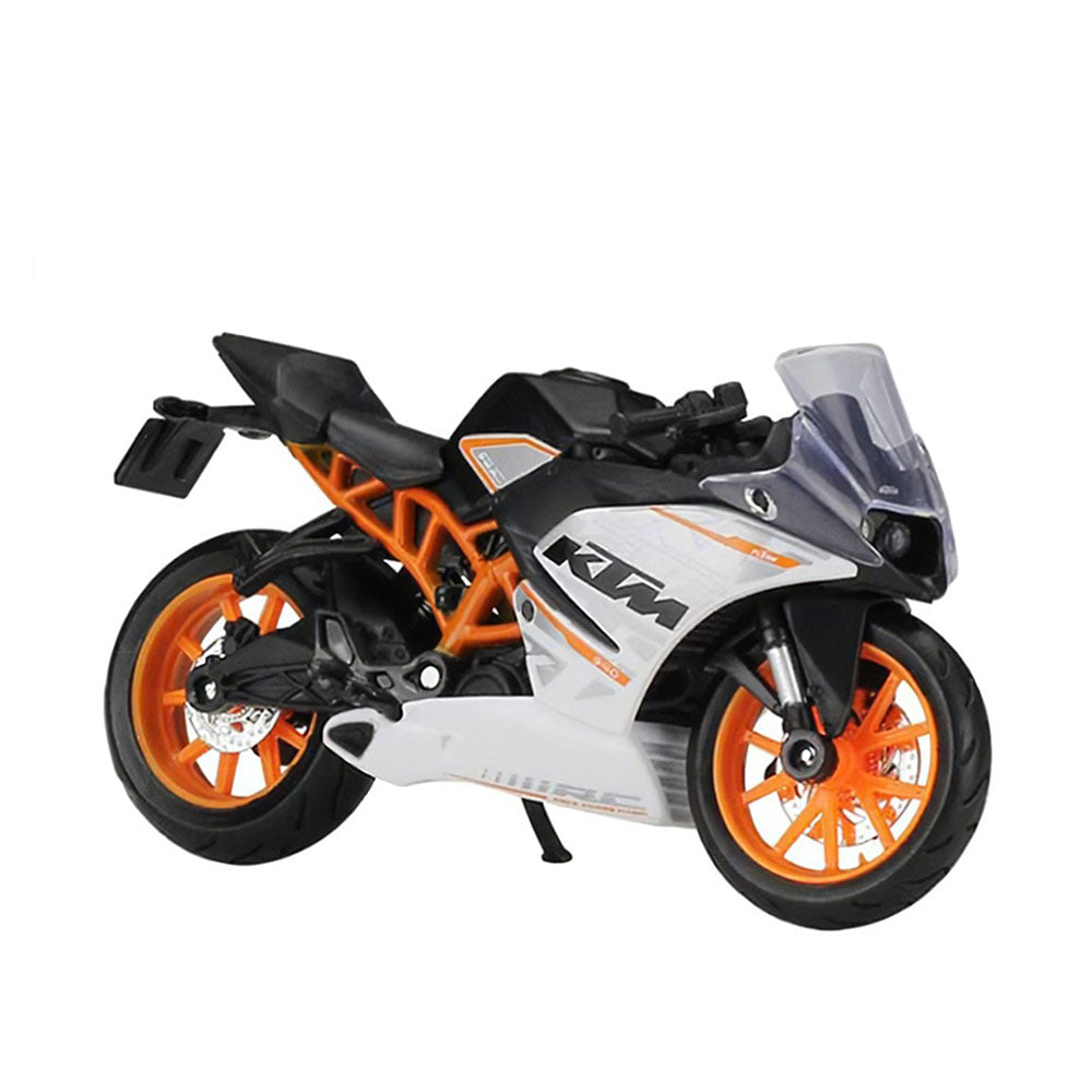 Maisto 1:18 Scale 2 Wheelers Road Bike KTM RC 390 Sports Motorbike Hobby Collection Toy