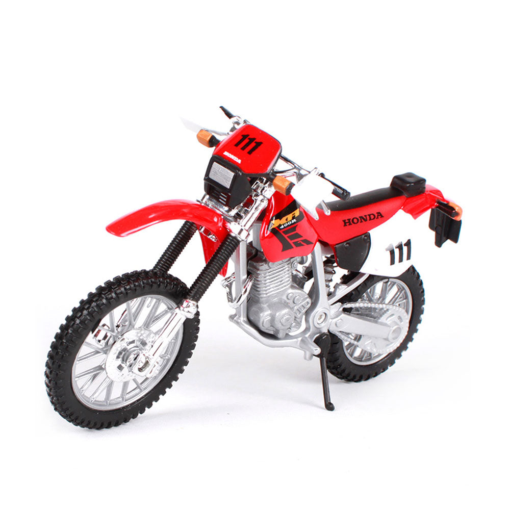 Maisto Licensed 1:18 Scale Honda XR400R Red Motorcycle Replicas For Fans Toys Collections