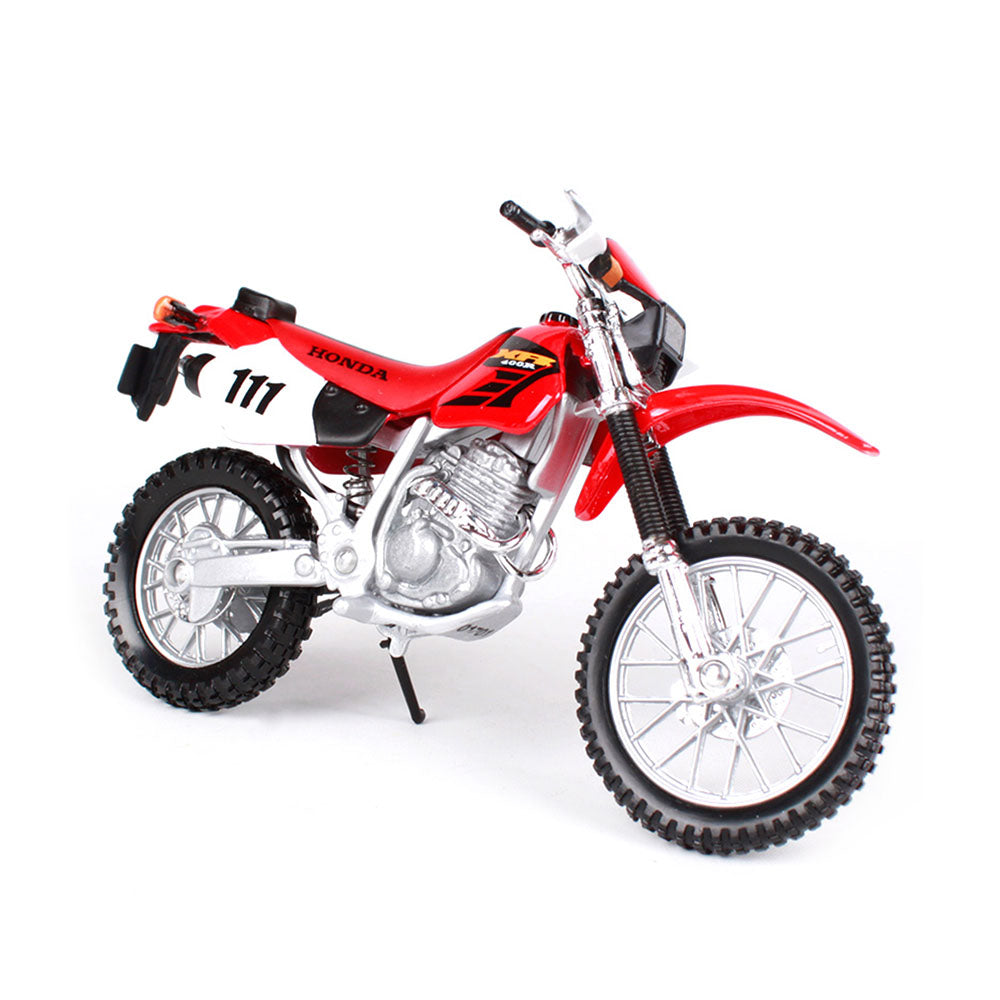 Maisto Licensed 1:18 Scale Honda XR400R Red Motorcycle Replicas For Fans Toys Collections