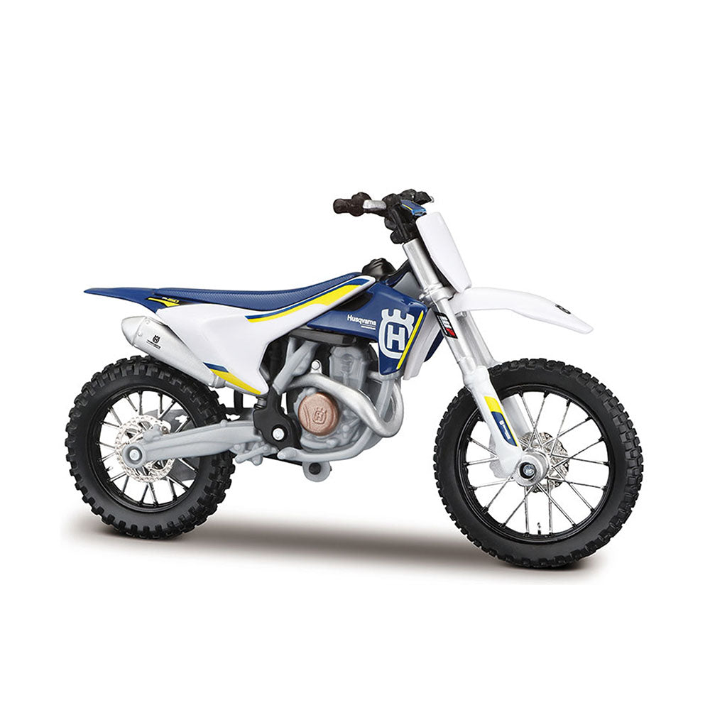 Maisto Licensed 1:18 Scale Husqvarna FC450 Model Motocross Toy Gift For Motorbike Fans