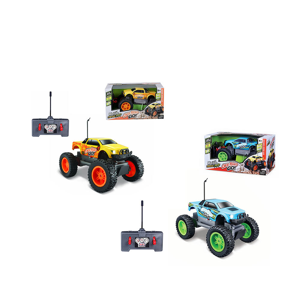 Maisto Remote Control Car Off Road GO 27Mhz Kids Toy Yellow Or Blue Available