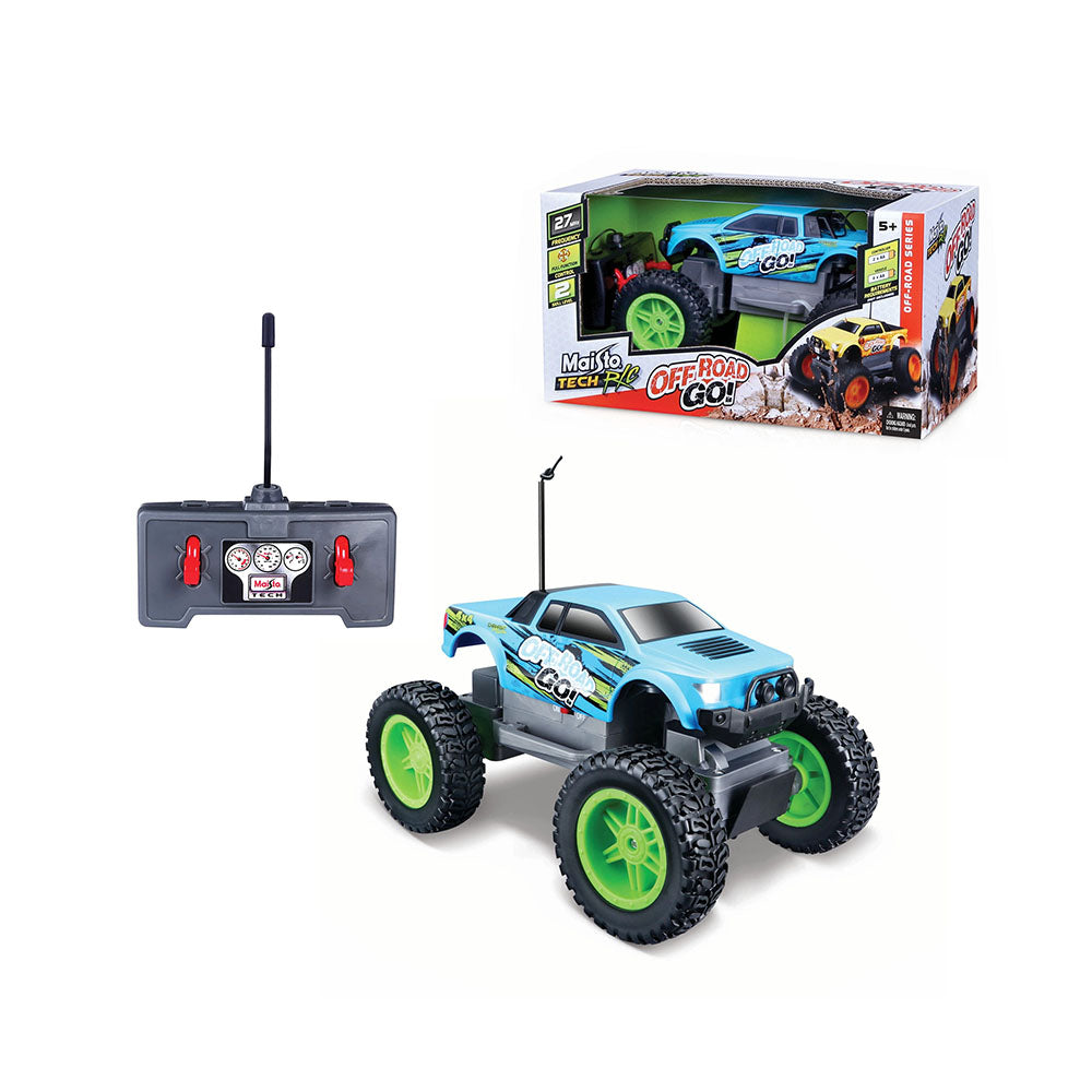 Maisto Blue Off Road GO R/C Toy Requires 1 x AA Batteries And 2 x AA Batteries