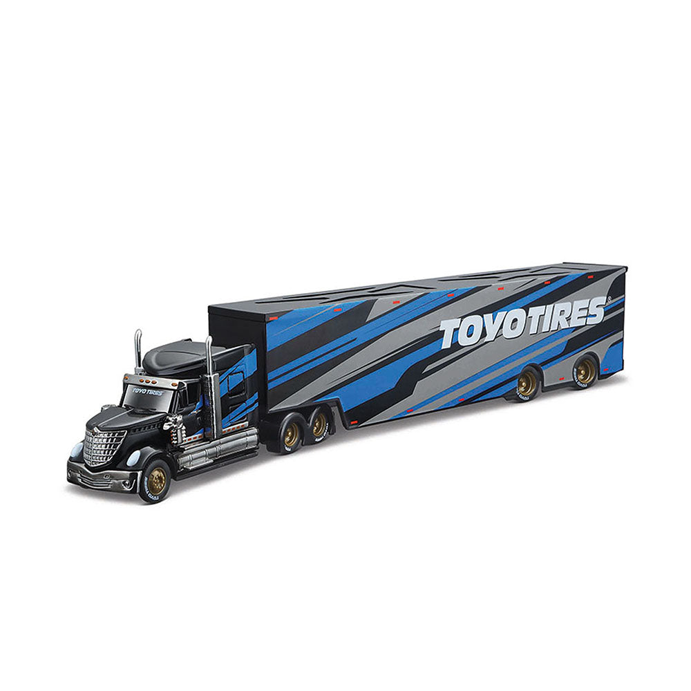 Maisto Licensed 1:64 Scale Design Custom Hauler International Lonestar Diecast Model Truck Blue