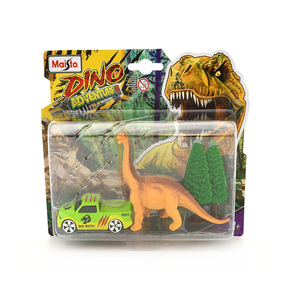 Maisto Licensed Fresh Metal Dino Adventures Classic Kids Toy Model With Truck