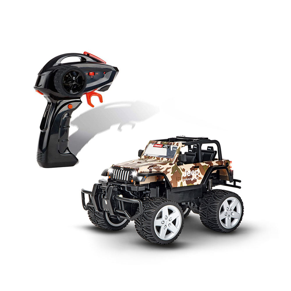 Carrera Licensed 1:16 Scale Jeep Wrangler With Winch + Batteries & USB Toy Model 
