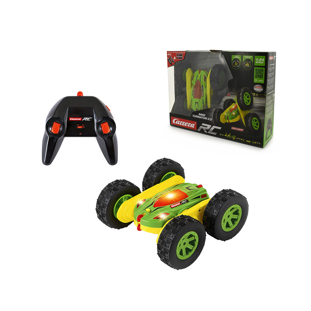 Carrera Licensed 1:24 Scale Mini Turnator 2.0 Toy Included Rechargable Li-Ion Battery & USB