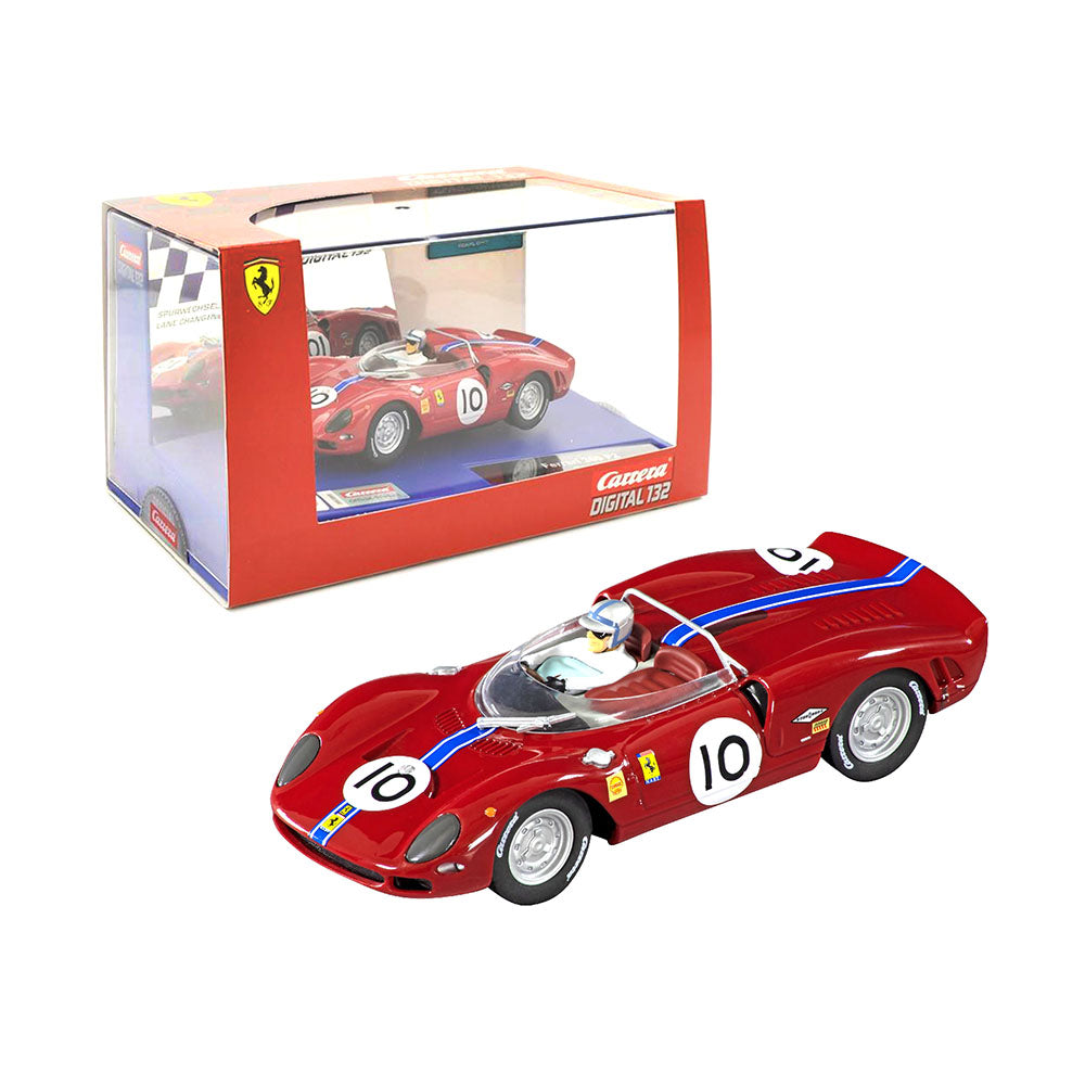 Carrera Licensed 1:32 Scale Ferrari 365 P2 No.10 Model Car Red