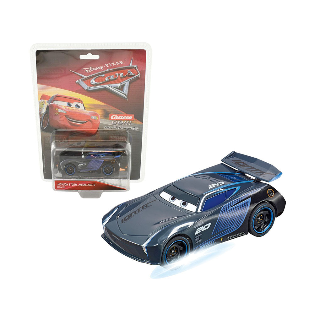 Carrera Licensed 1:43 Scale Disney Pixar Cars Jackson Storm Neon Nights Model Car