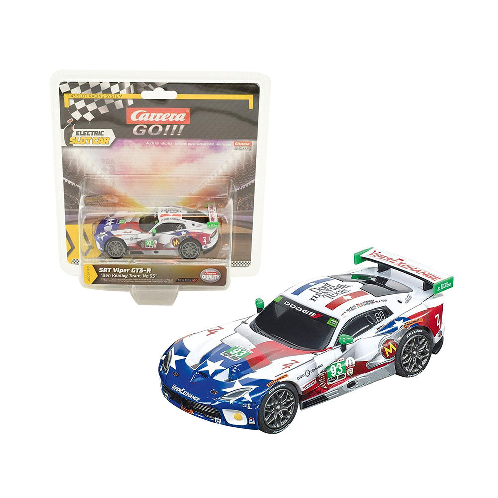 Carrera Licensed 1:43 Scale SRT Viper Ben Keating Team No.93 2015 Model Car