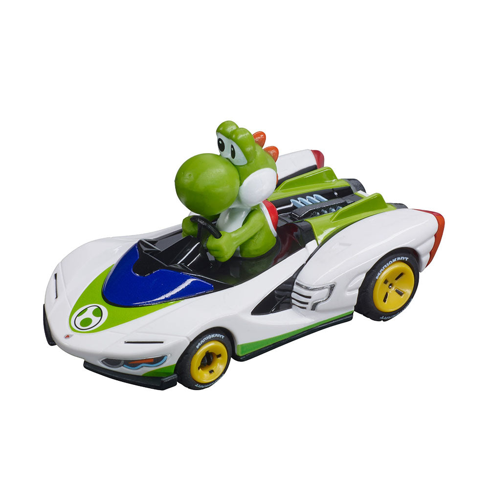 Carrera Licensed 1:43 Scale Nintendo Mario Kart P Wing Yoshi Model Toy