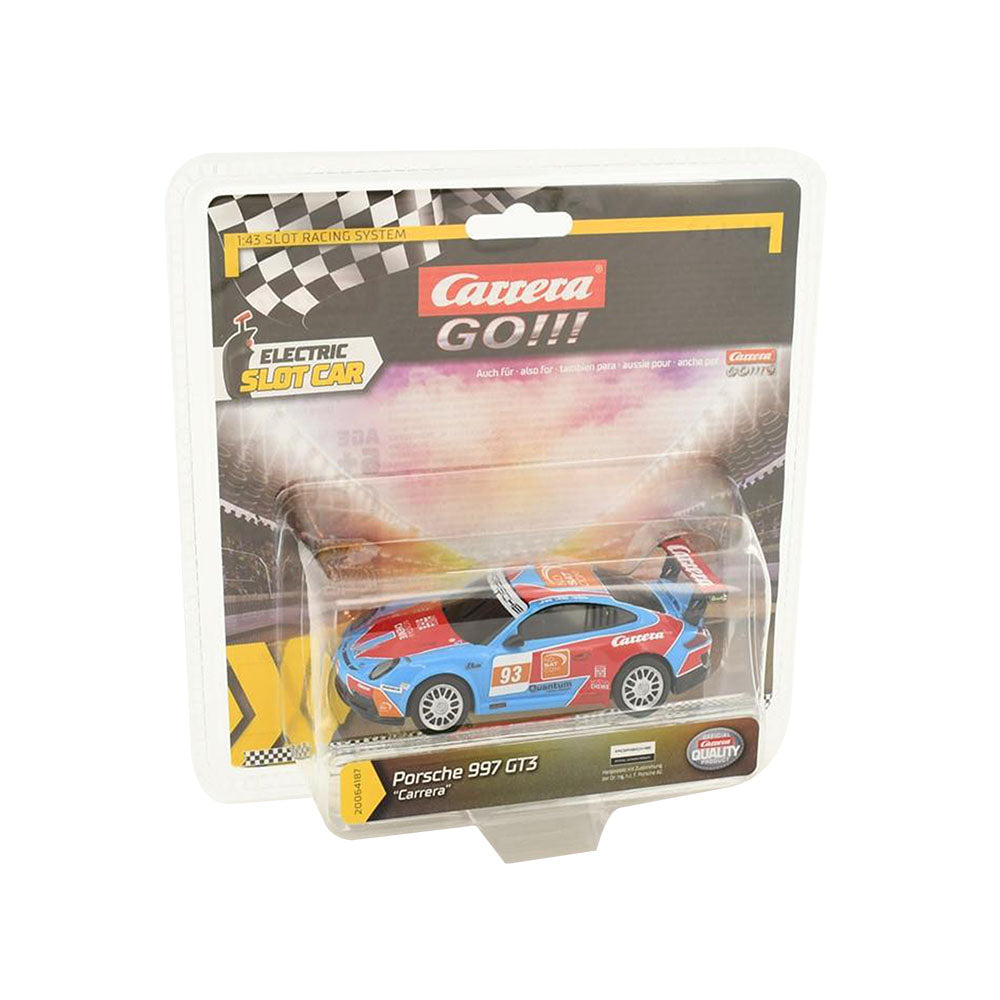 Carrera Licensed 1:43 Scale Porsche 997 GT3 Racing Car Model Toy