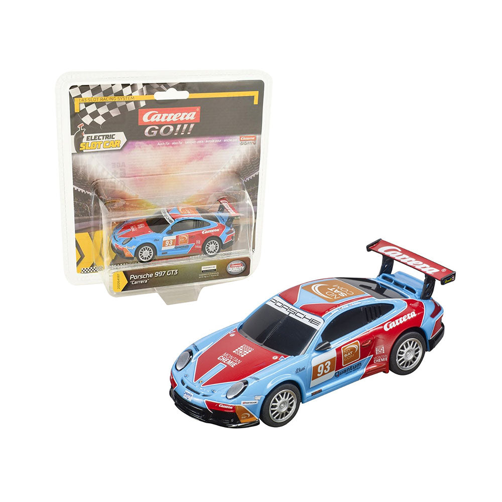 Carrera Licensed 1:43 Scale Porsche 997 GT3 Racing Car Model Toy