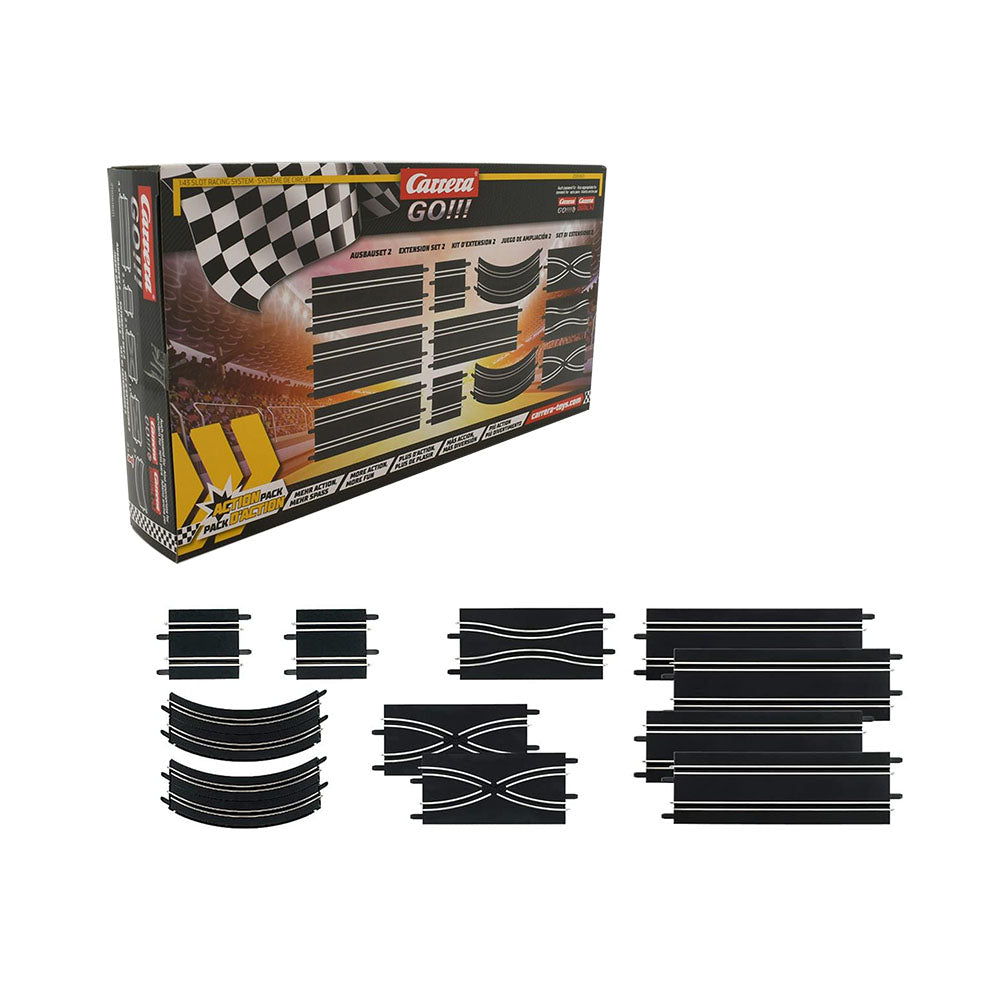 Carrera Licensed 1:43 Scale Extension Set # 2 With 11 Track Pieces Model Toy