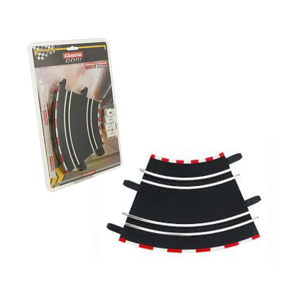 Carrera Licensed 1:43 Scale Curve Track 1/45 Degree 4 pieces Model Toy
