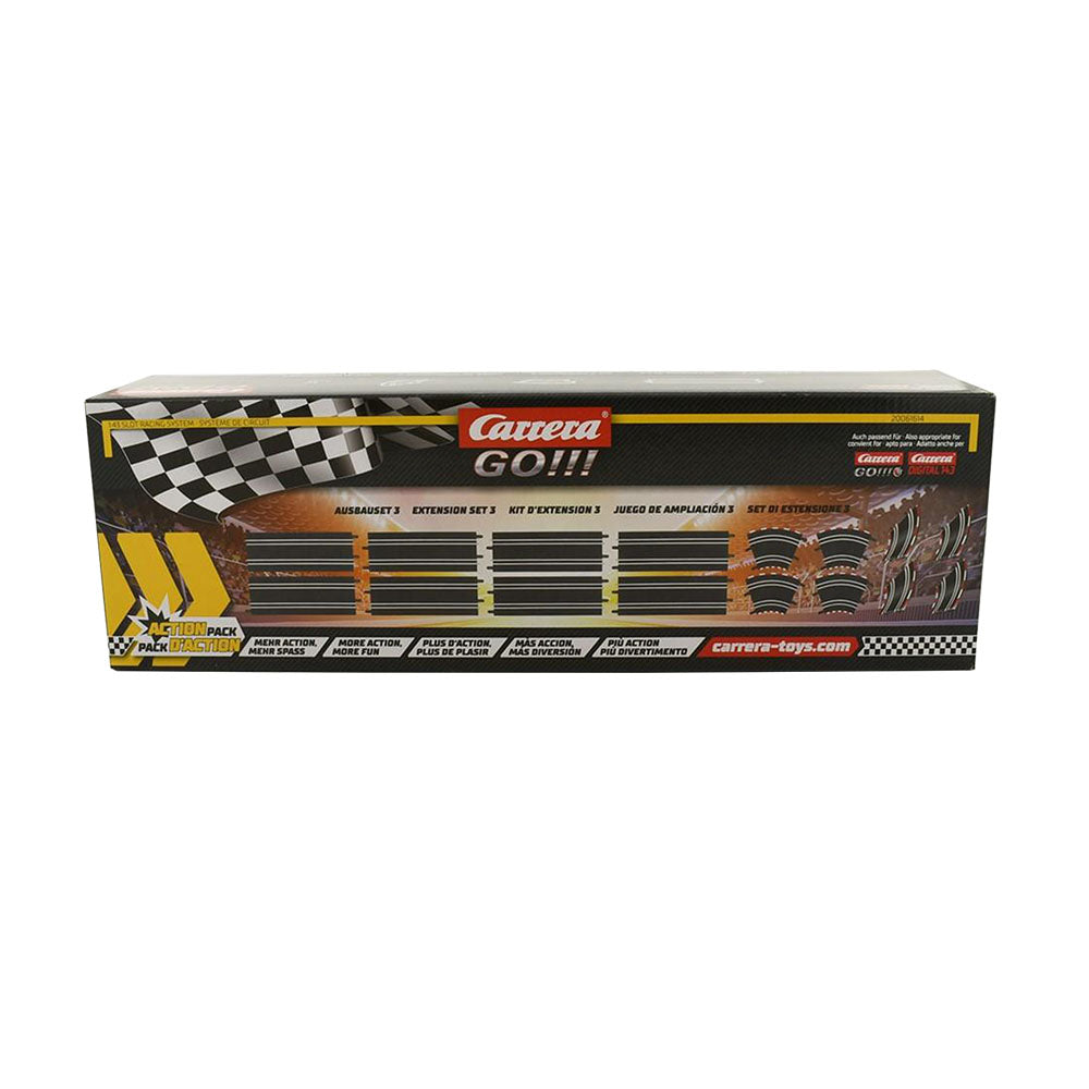 Carrera Licensed 1:43 Scale Extention Set #3 With 16 Track Pieces Model Toy