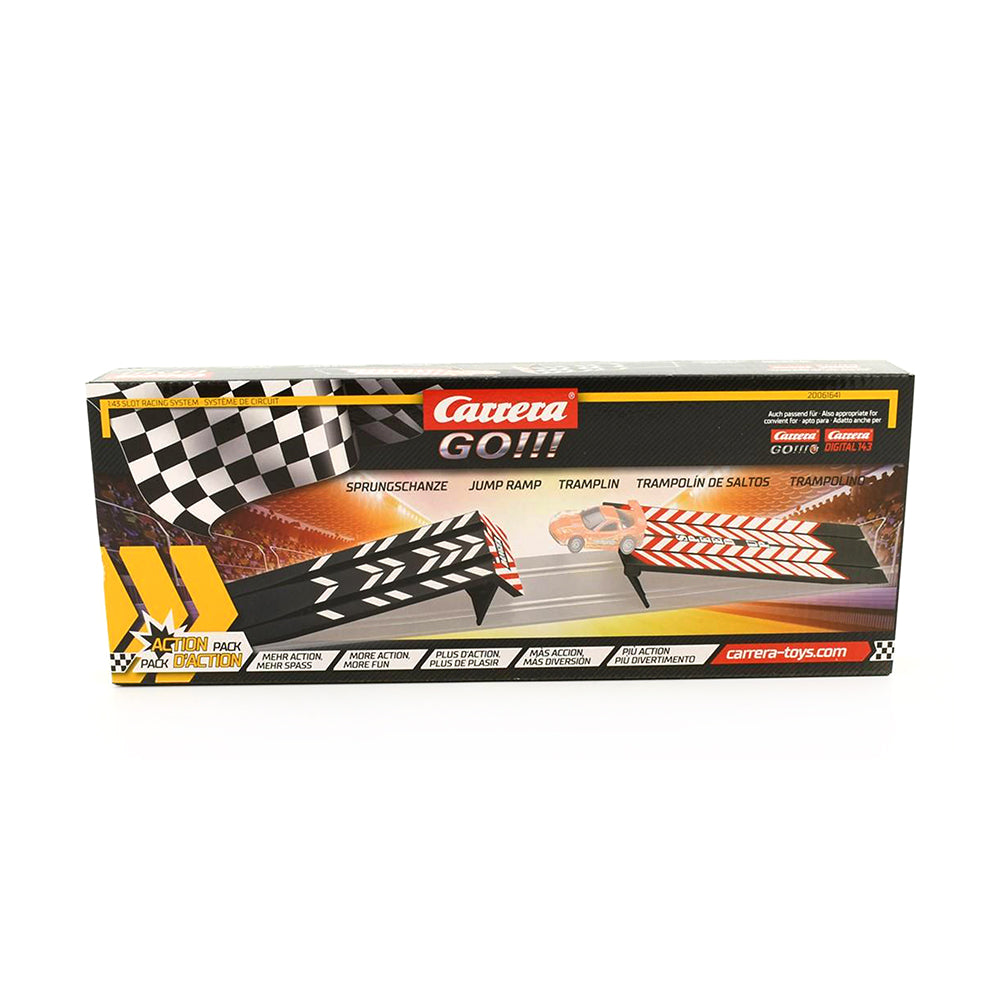 Carrera Licensed 1:43 Scale Jump Ramp Set Racing Expansion Accessory Toy