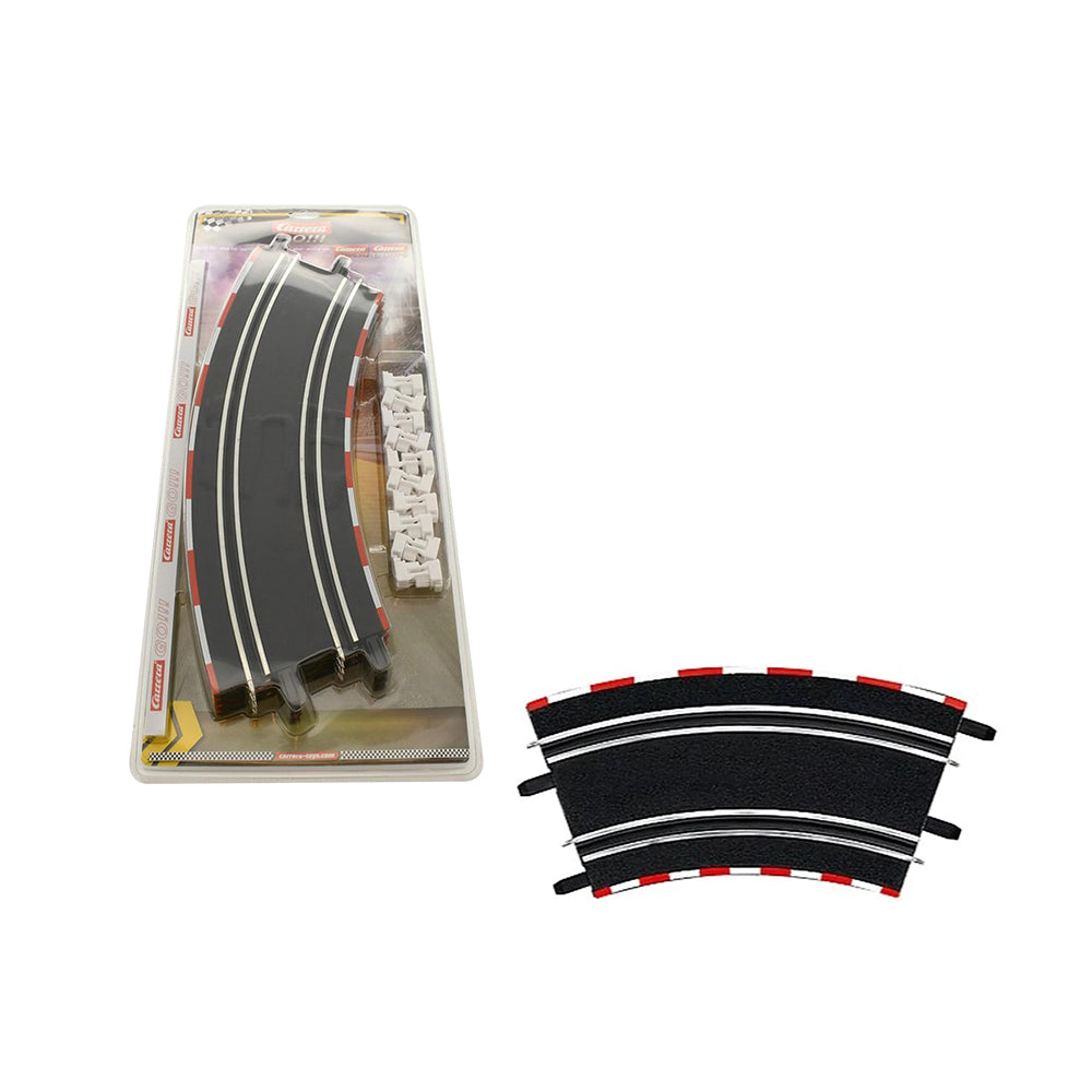 Carrera Licensed 4 Pieces Of Curve Track 3/45 Race Track Expansion Accessory Toy