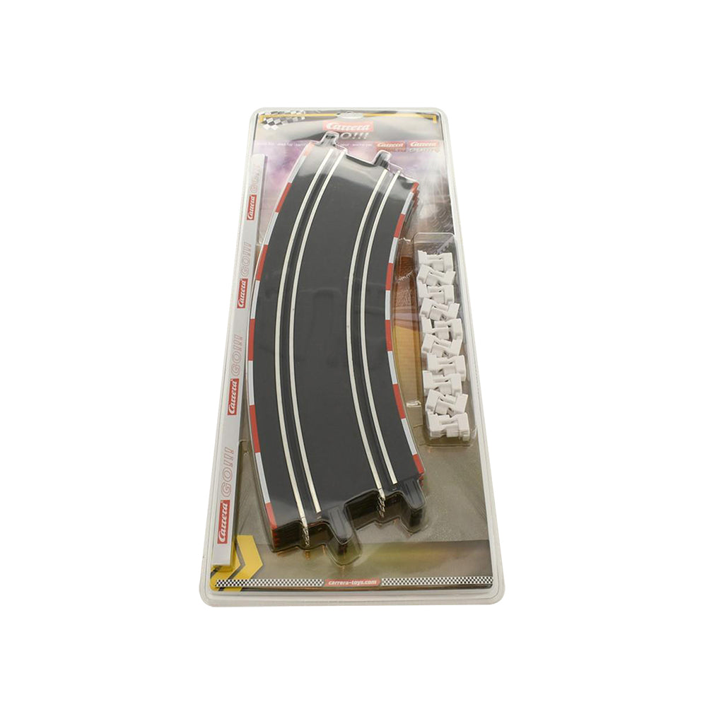 Carrera Licensed 4 Pieces Of Curve Track 3/45 Race Track Expansion Accessory Toy