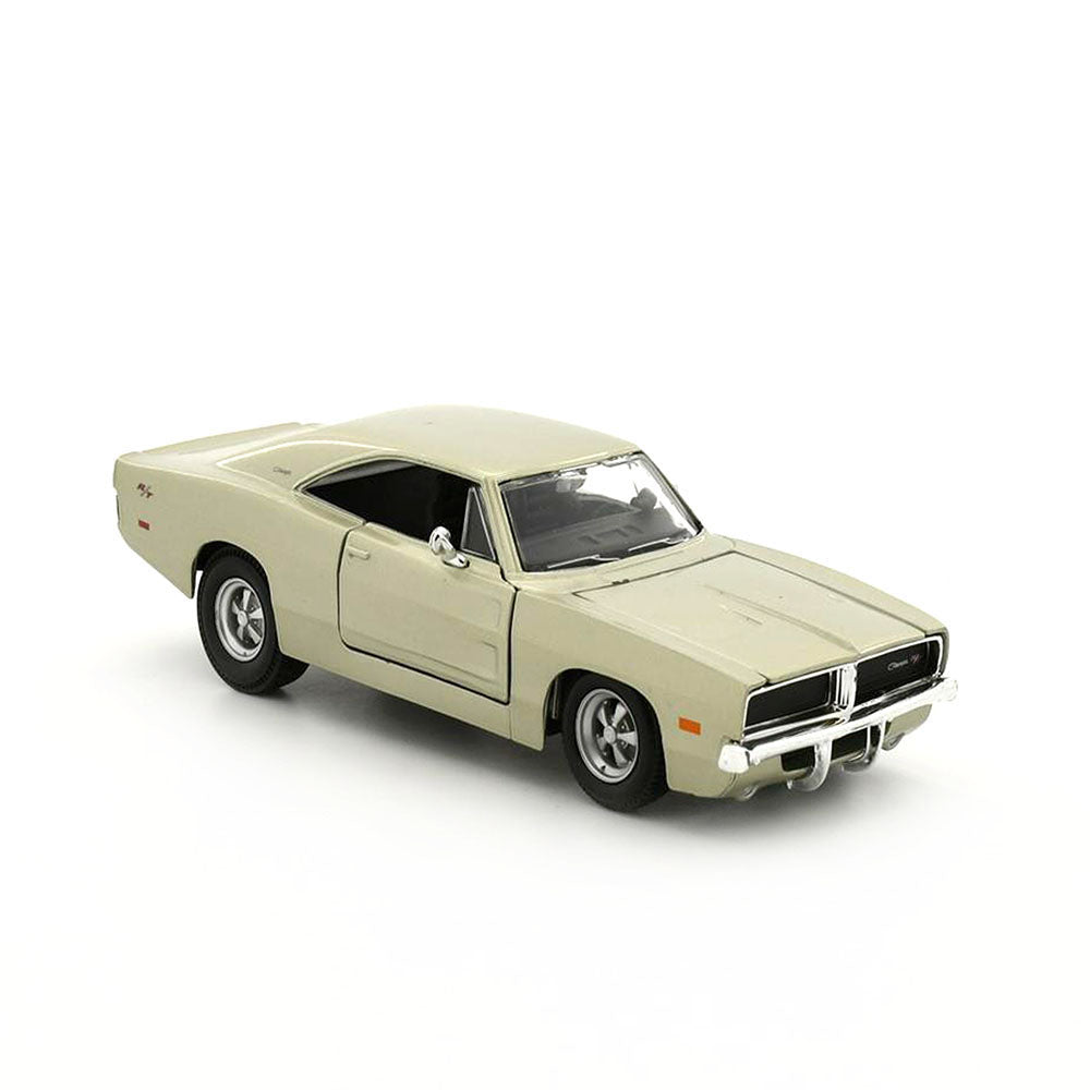 Maisto Licensed 1:25 Scale 1969 Dodge Charger R/T Silver