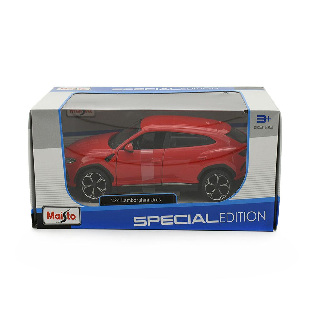 Maisto Licensed 1:24 Scale Lamborghini Urus Diecast Model Car Red
