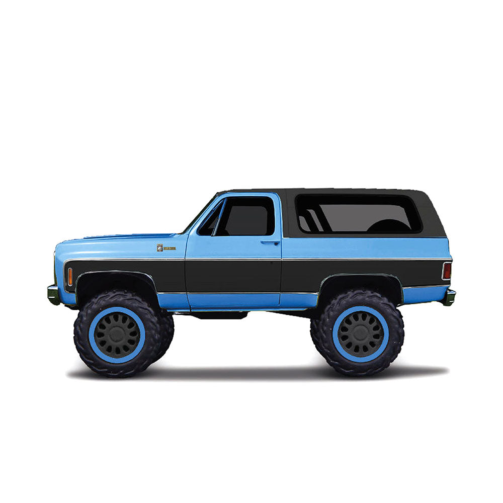 Maisto Licensed 1:64 Scale Design Chevrolet K5 Blazer 1979 Diecast Model Car Blue