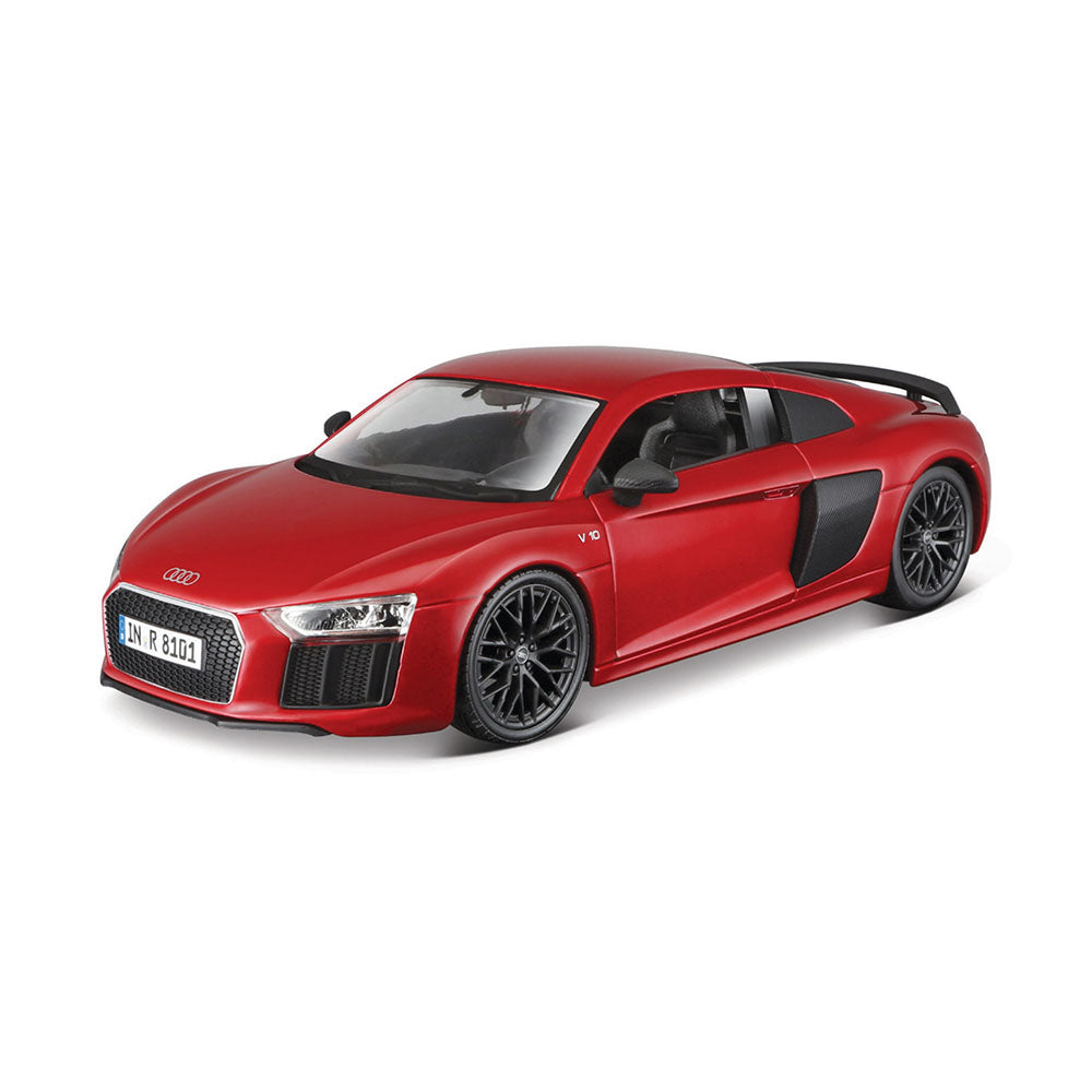 Maisto Licensed 1:24 Scale Assembly Line Audi R-8 V 10 Plus 2016 Diecast Model Car