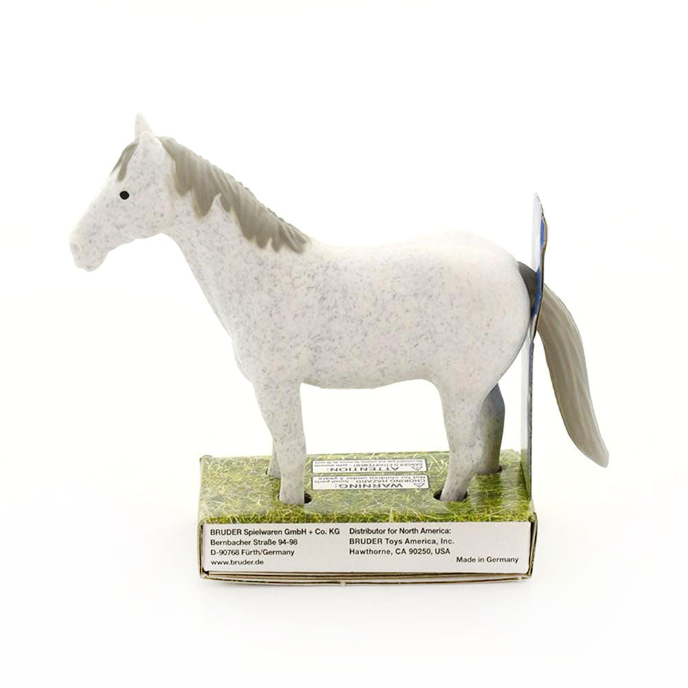 Bruder Licensed 1:16 Scale White Horse Model Toy