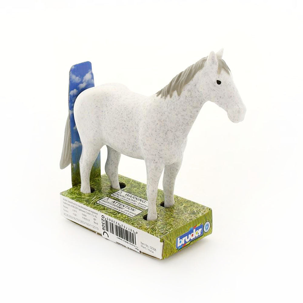 Bruder Licensed 1:16 Scale White Horse Model Toy