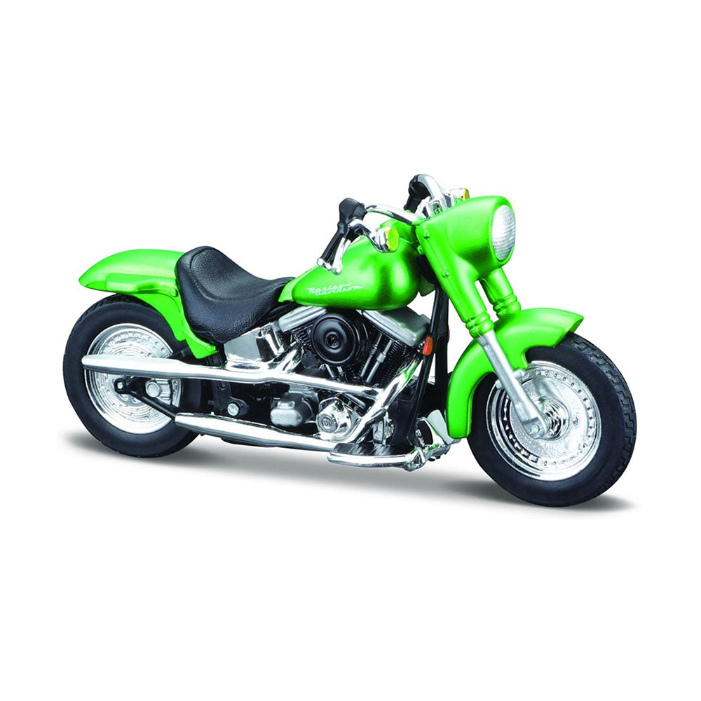 Maisto Licensed 1:18 Scale Harley Davidson FLSTF Street Stalker 2000 Diecast Model Toy Green