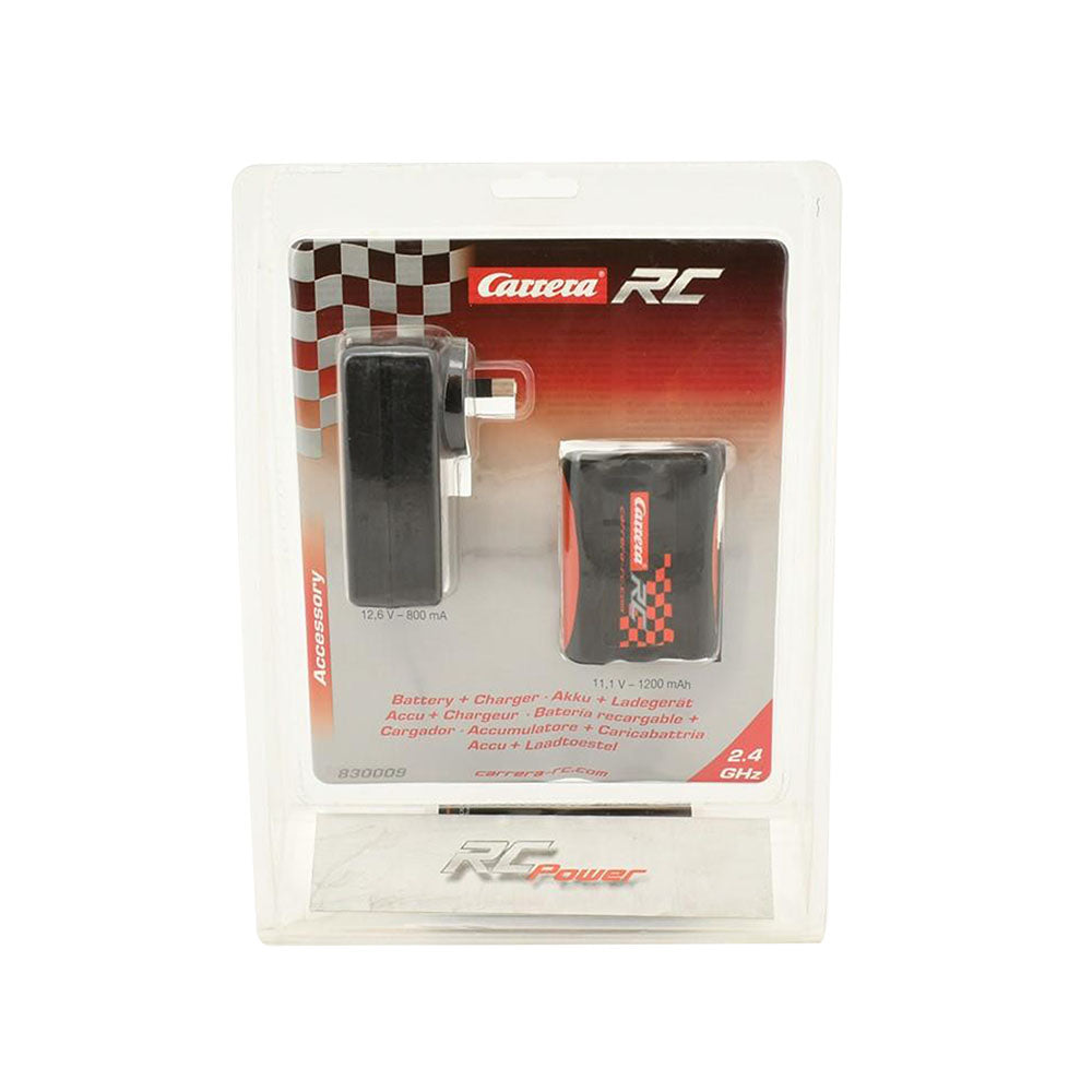 Carrera Rc 1.1V 1200 mAH Li-ion Battery & Charger Pack For Carrera RC Car