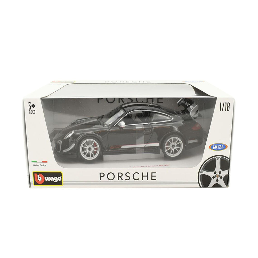 Bburago Licensed 1:18 Scale Porsche 911 GT3 RS 4.0 2012 Diecast Model Car Black