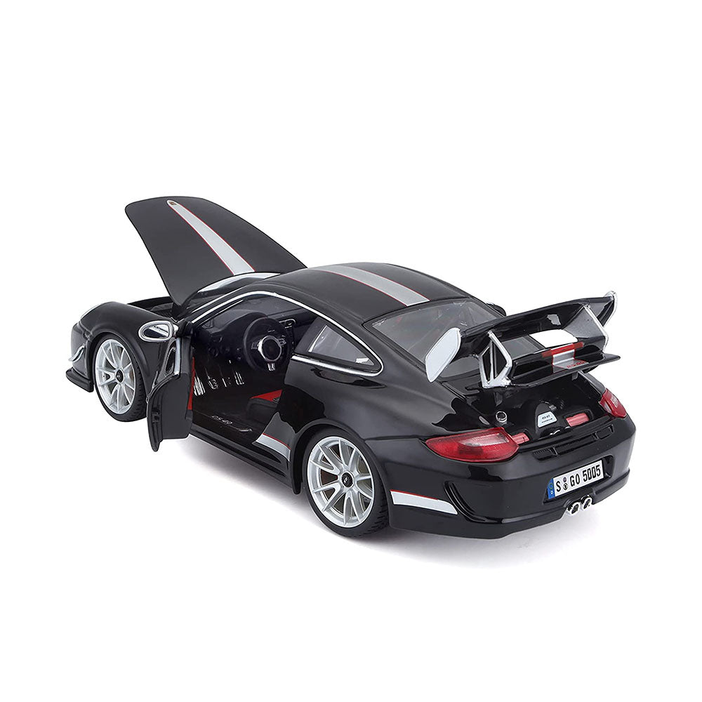 Bburago Licensed 1:18 Scale Porsche 911 GT3 RS 4.0 2012 Diecast Model Car Black