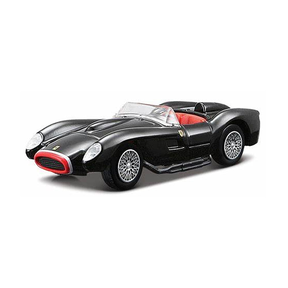 Bburago Licensed 1:43 Scale Race & Play Ferrari 250 Testa Rossa Diecast Model Car Black
