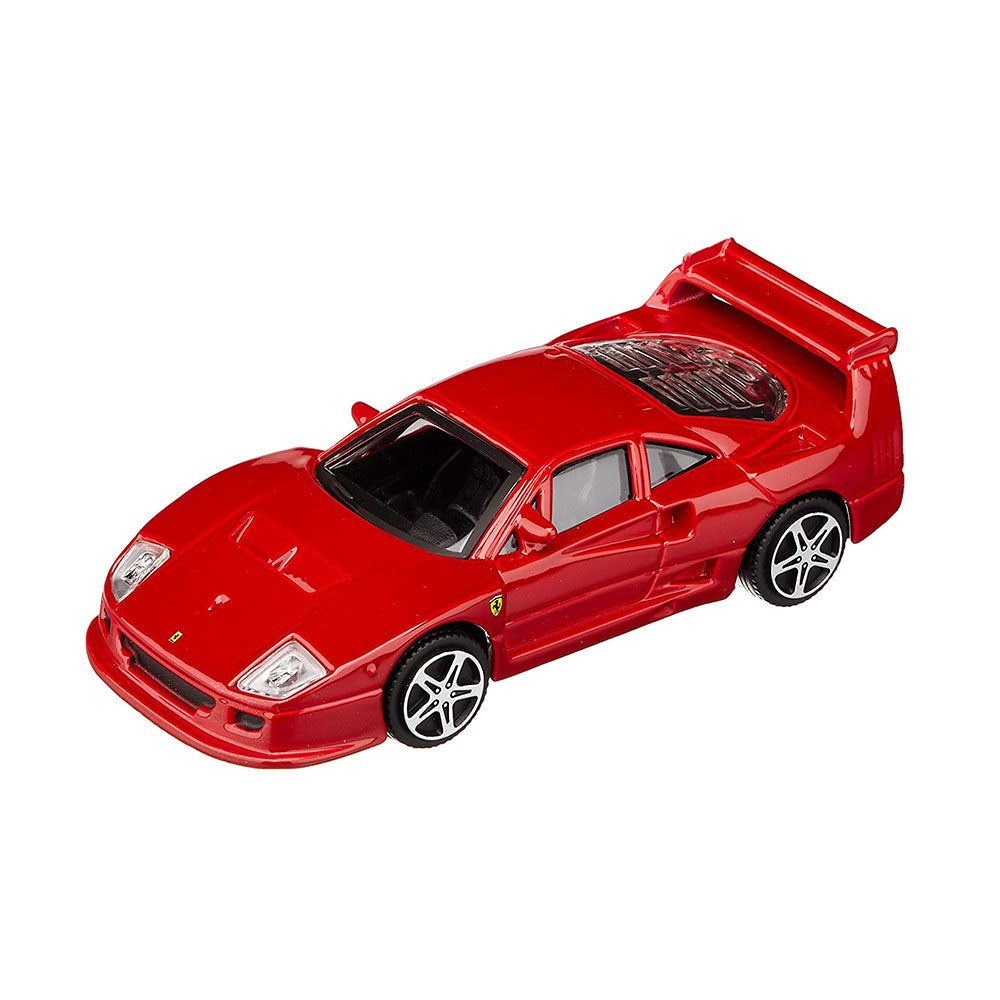 Bburago Licensed 1:43 Scale Race & Play Ferrari F40 Competizione Diecast Model Car Red