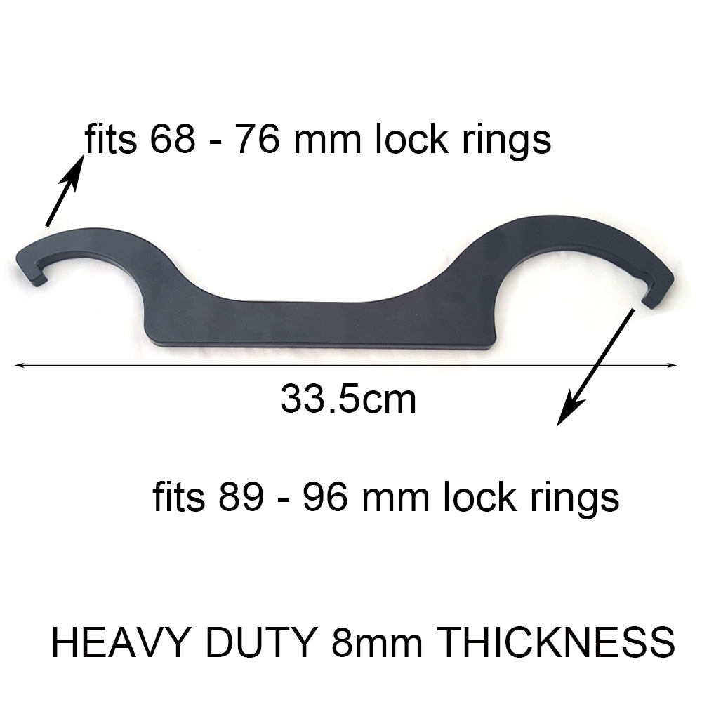 Heavy Duty Motorcycle Motor ATV Mono Shock C Spanner Wrench Absorbed Adjust Tool