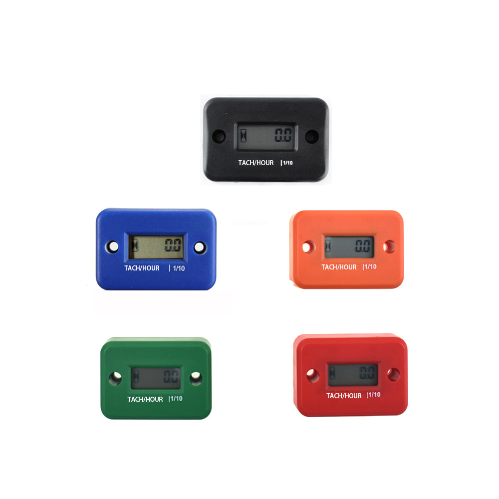 4 Stroke Tach Tacho Hour Meter Motorcycle Dirt Marine ATV Mower Engine