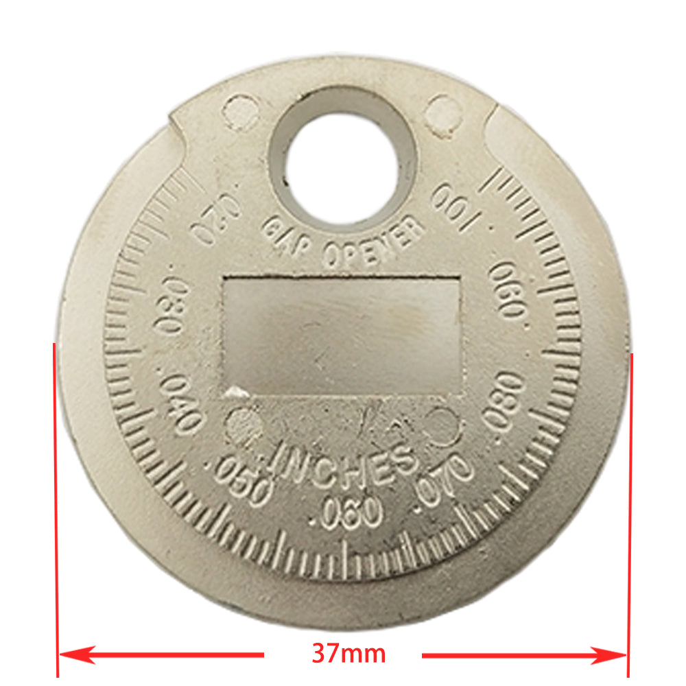 Gap Tool Gauge Ruler Measure Spark Plug Wider Opener Measurement Feeler Gaper